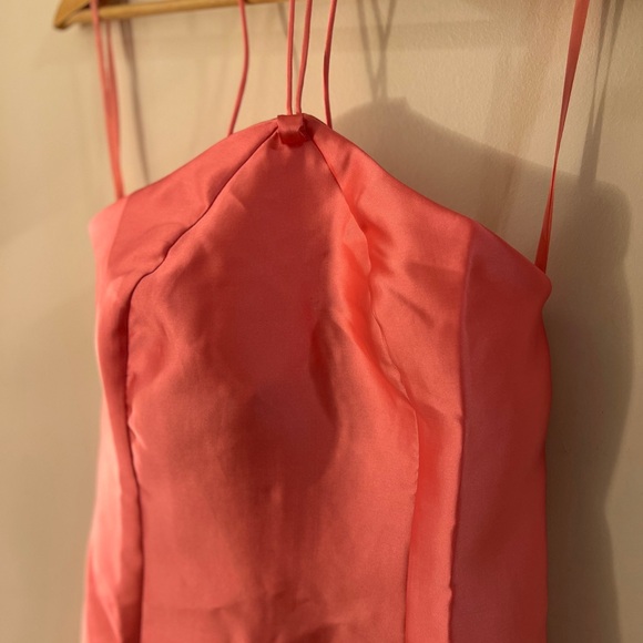 Hutch Bow Halter Slim Mini Dress BNWT M - Picture 9 of 12